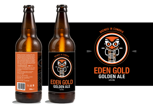 Tiki / Eden Gold Golden Ale / 12 x 500ml Bottle